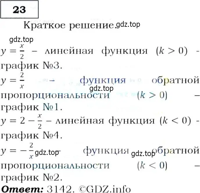 Решение 3. номер 23 (страница 11) гдз по алгебре 9 класс Макарычев, Миндюк, учебник