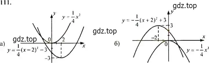 Решение 4. номер 111 (страница 43) гдз по алгебре 9 класс Макарычев, Миндюк, учебник