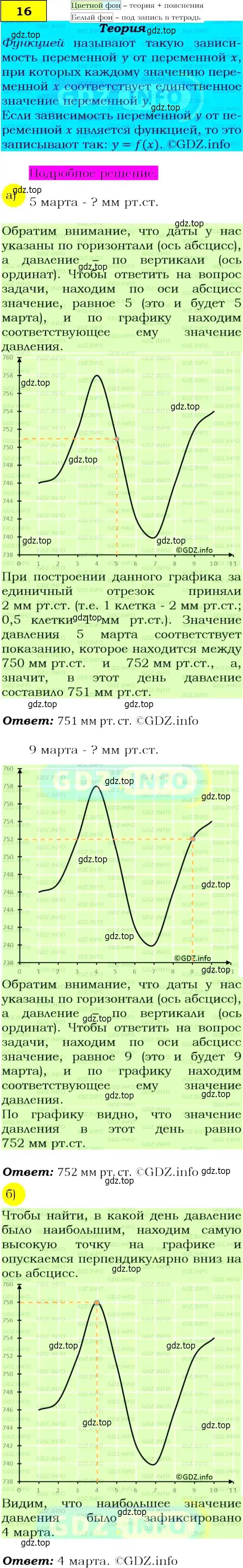 Решение 4. номер 16 (страница 10) гдз по алгебре 9 класс Макарычев, Миндюк, учебник