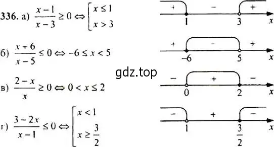 Решение 4. номер 336 (страница 97) гдз по алгебре 9 класс Макарычев, Миндюк, учебник