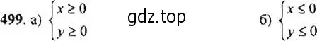 Решение 4. номер 499 (страница 132) гдз по алгебре 9 класс Макарычев, Миндюк, учебник