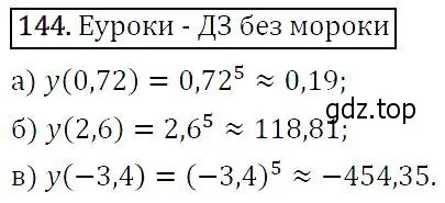 Решение 5. номер 144 (страница 53) гдз по алгебре 9 класс Макарычев, Миндюк, учебник