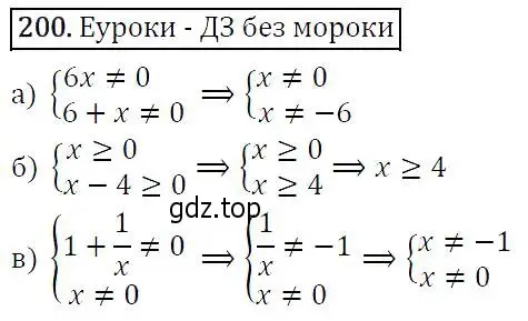 Решение 5. номер 200 (страница 68) гдз по алгебре 9 класс Макарычев, Миндюк, учебник