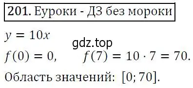 Решение 5. номер 201 (страница 68) гдз по алгебре 9 класс Макарычев, Миндюк, учебник