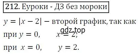 Решение 5. номер 212 (страница 69) гдз по алгебре 9 класс Макарычев, Миндюк, учебник