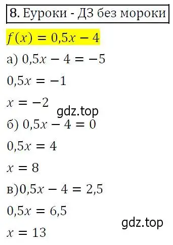 Решение 5. номер 8 (страница 9) гдз по алгебре 9 класс Макарычев, Миндюк, учебник