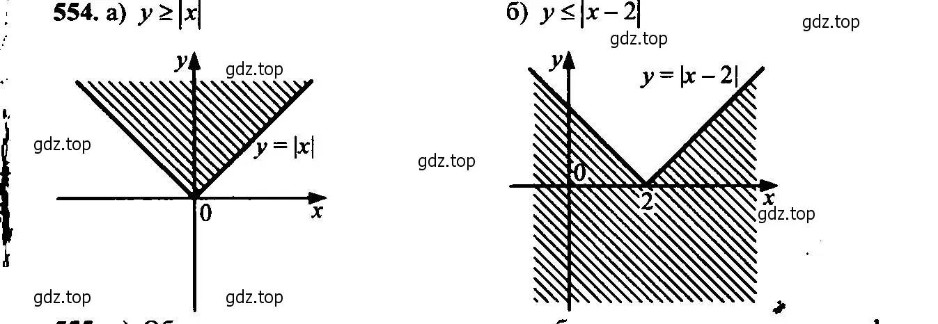 Решение 6. номер 554 (страница 143) гдз по алгебре 9 класс Макарычев, Миндюк, учебник