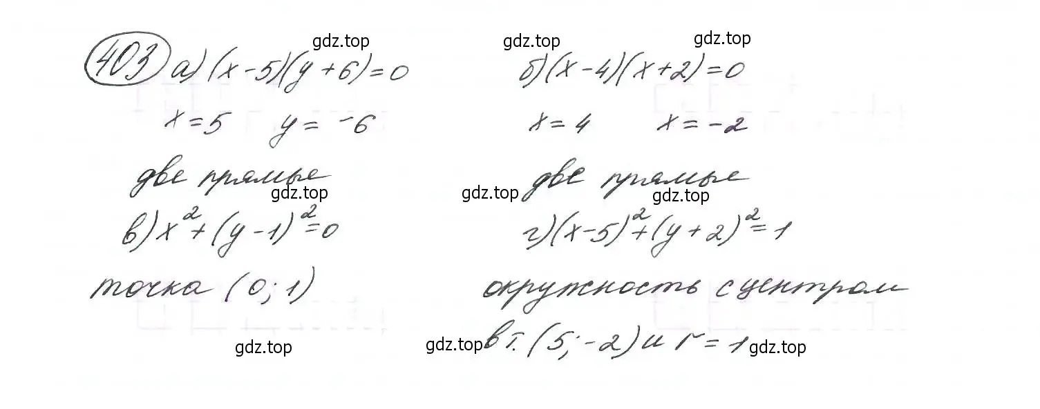 Решение 7. номер 403 (страница 112) гдз по алгебре 9 класс Макарычев, Миндюк, учебник