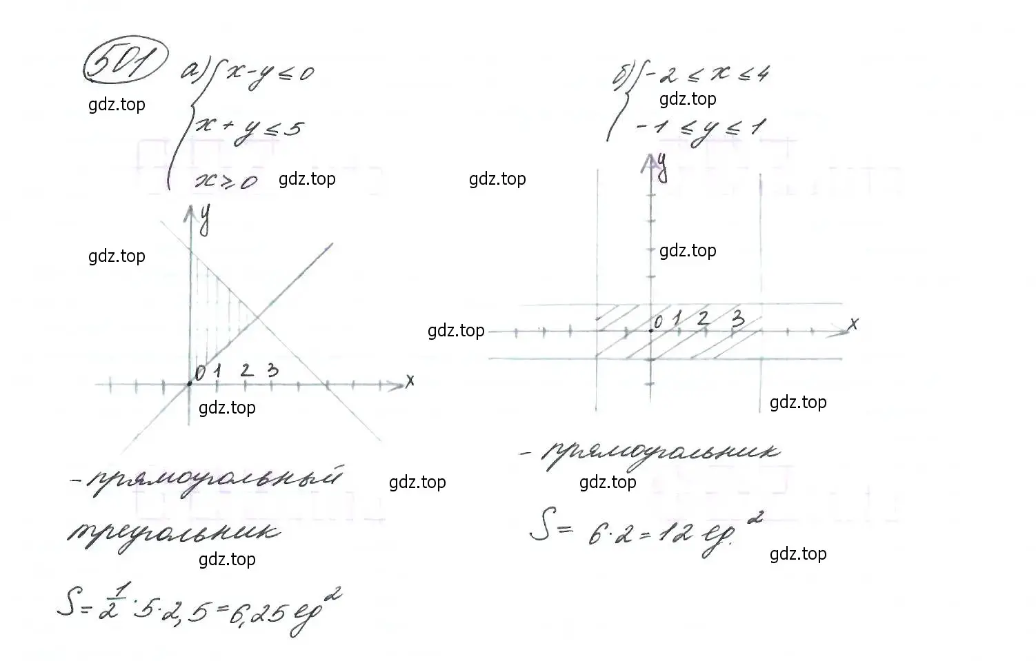 Решение 7. номер 501 (страница 133) гдз по алгебре 9 класс Макарычев, Миндюк, учебник