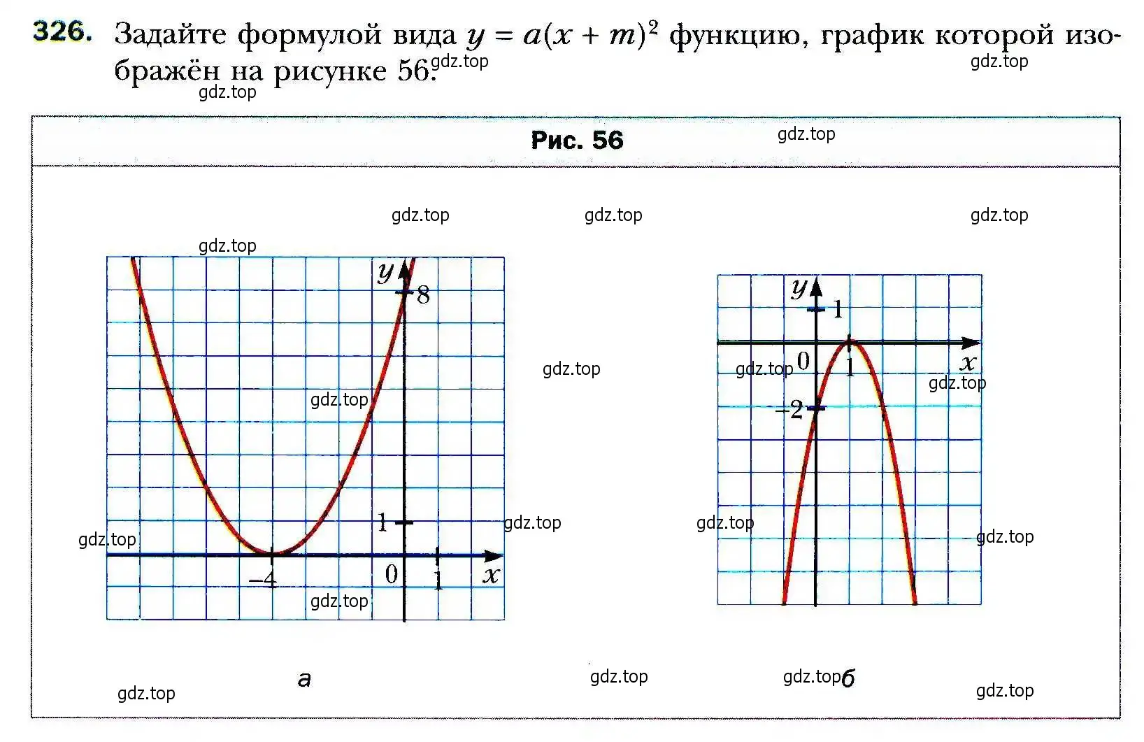 Условие номер 326 (страница 91) гдз по алгебре 9 класс Мерзляк, Полонский, учебник