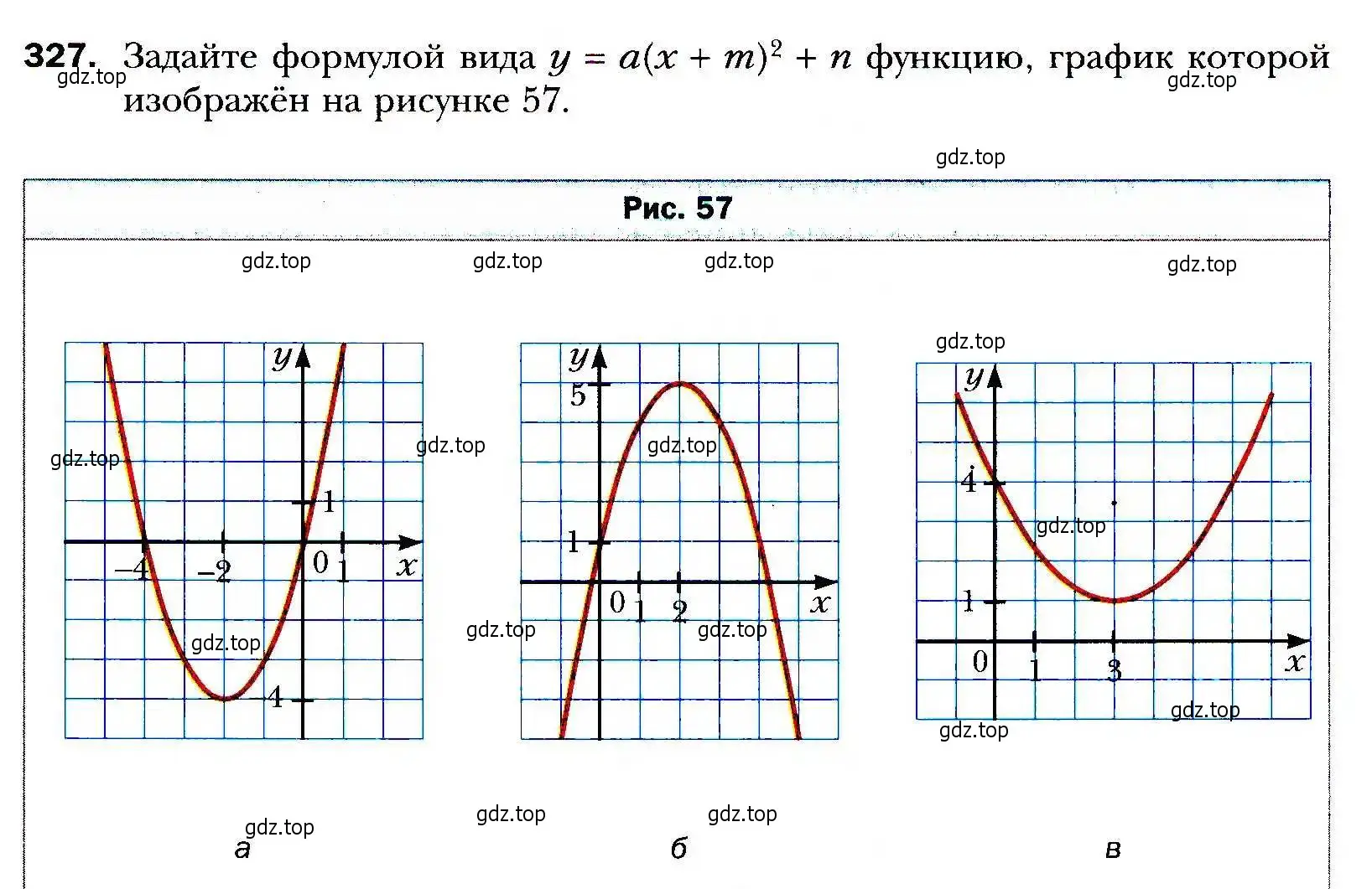 Условие номер 327 (страница 91) гдз по алгебре 9 класс Мерзляк, Полонский, учебник