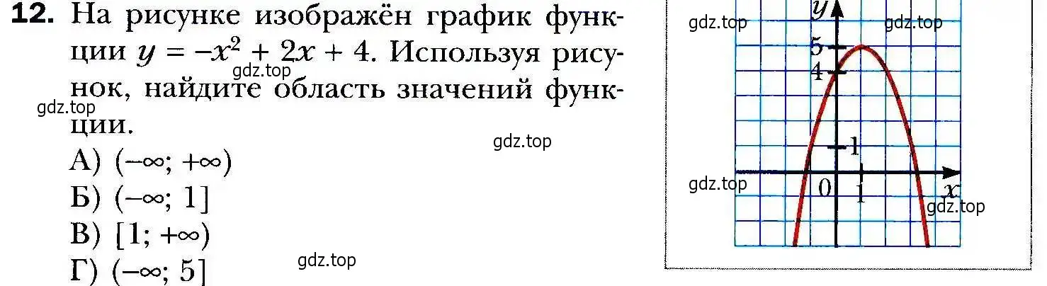 Условие номер 12 (страница 111) гдз по алгебре 9 класс Мерзляк, Полонский, учебник