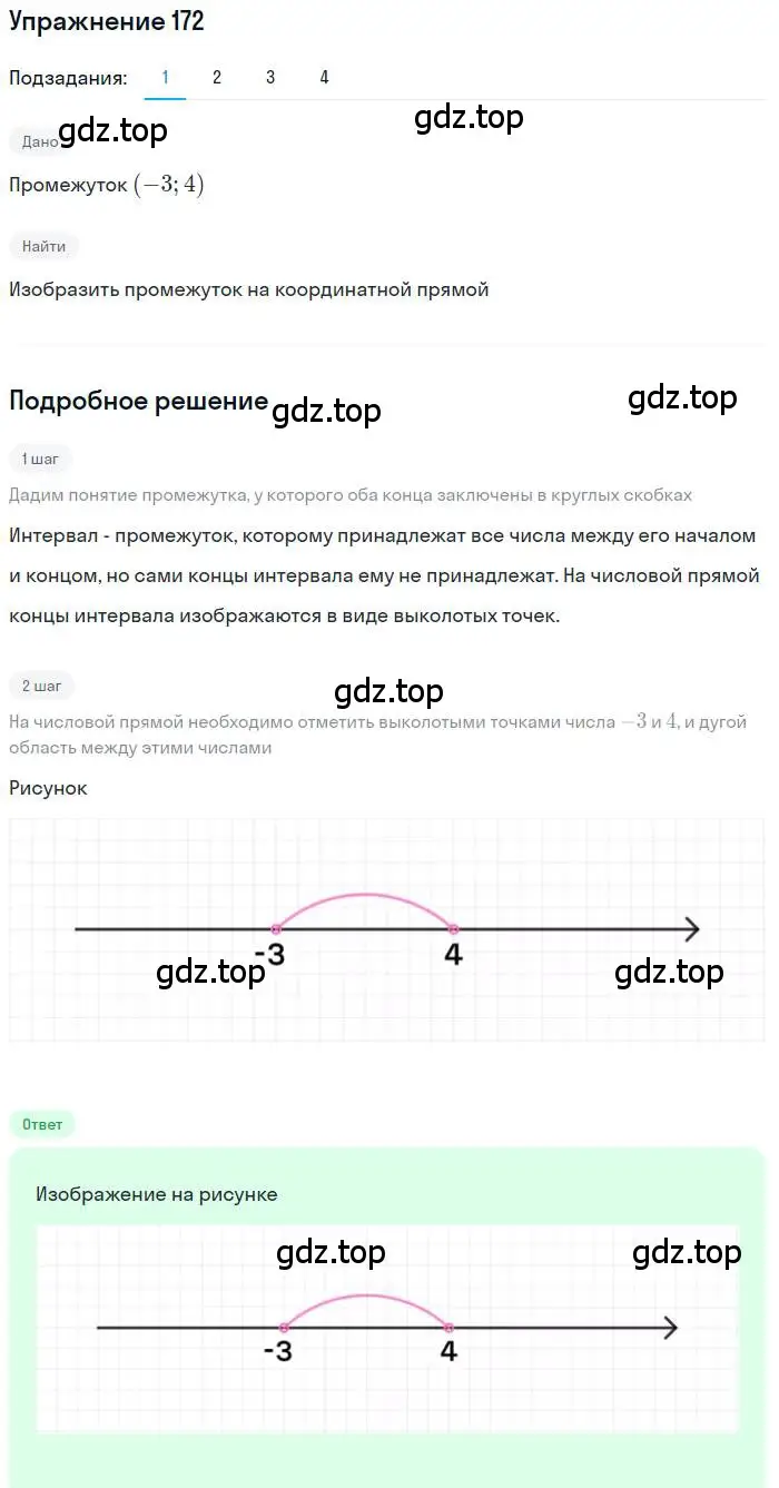 Решение номер 172 (страница 44) гдз по алгебре 9 класс Мерзляк, Полонский, учебник