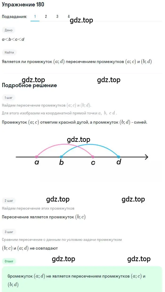 Решение номер 180 (страница 45) гдз по алгебре 9 класс Мерзляк, Полонский, учебник