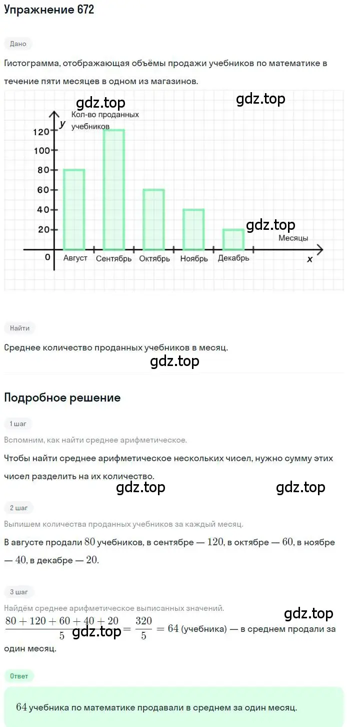 Решение номер 672 (страница 194) гдз по алгебре 9 класс Мерзляк, Полонский, учебник