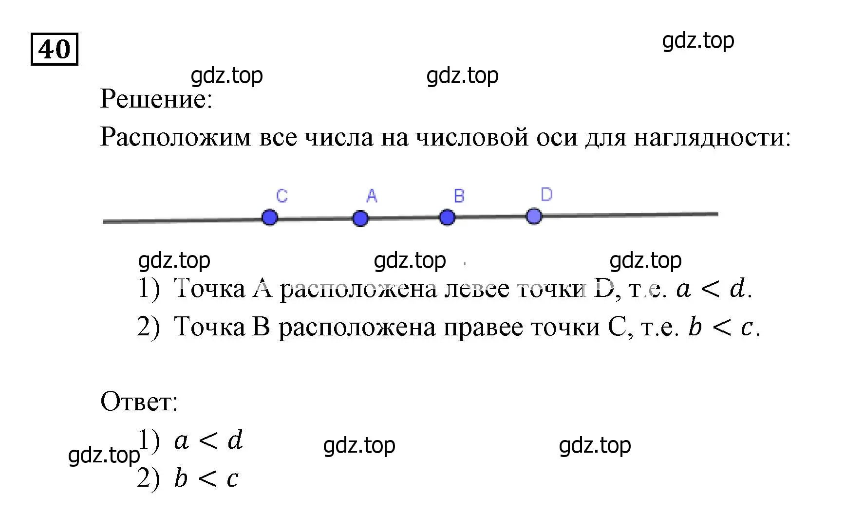 Решение 3. номер 40 (страница 14) гдз по алгебре 9 класс Мерзляк, Полонский, учебник