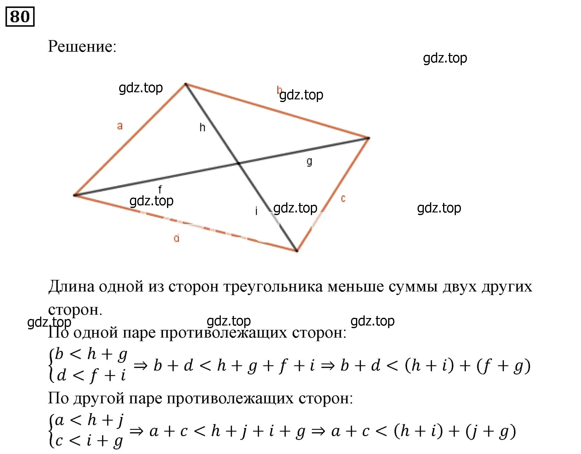 Решение 3. номер 80 (страница 22) гдз по алгебре 9 класс Мерзляк, Полонский, учебник