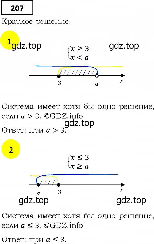 Решение 4. номер 207 (страница 49) гдз по алгебре 9 класс Мерзляк, Полонский, учебник