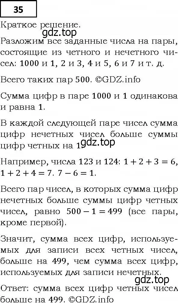 Решение 4. номер 35 (страница 11) гдз по алгебре 9 класс Мерзляк, Полонский, учебник