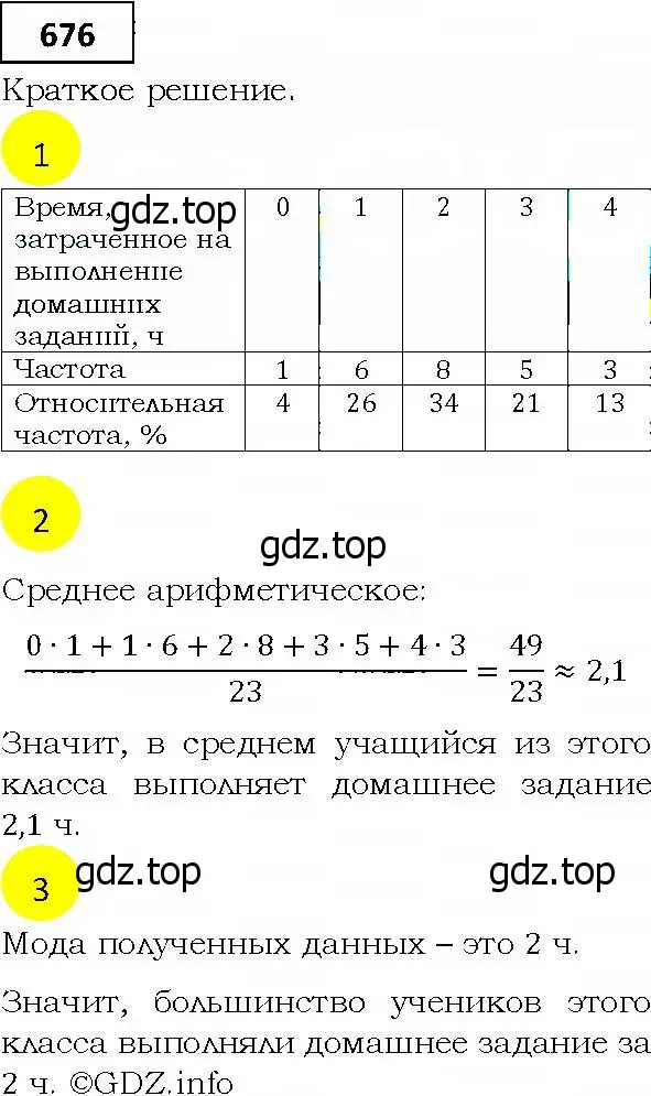 Решение 4. номер 676 (страница 195) гдз по алгебре 9 класс Мерзляк, Полонский, учебник