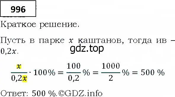 Решение 4. номер 996 (страница 277) гдз по алгебре 9 класс Мерзляк, Полонский, учебник