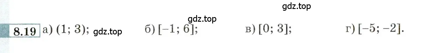 Условие номер 8.19 (страница 54) гдз по алгебре 9 класс Мордкович, Семенов, задачник 2 часть