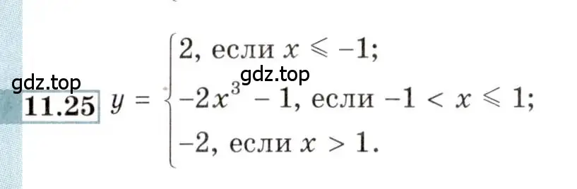 Условие номер 11.25 (страница 74) гдз по алгебре 9 класс Мордкович, Семенов, задачник 2 часть