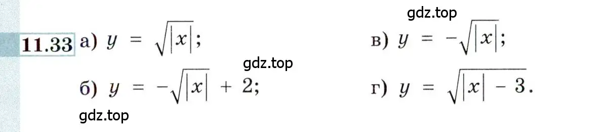 Условие номер 11.33 (страница 75) гдз по алгебре 9 класс Мордкович, Семенов, задачник 2 часть