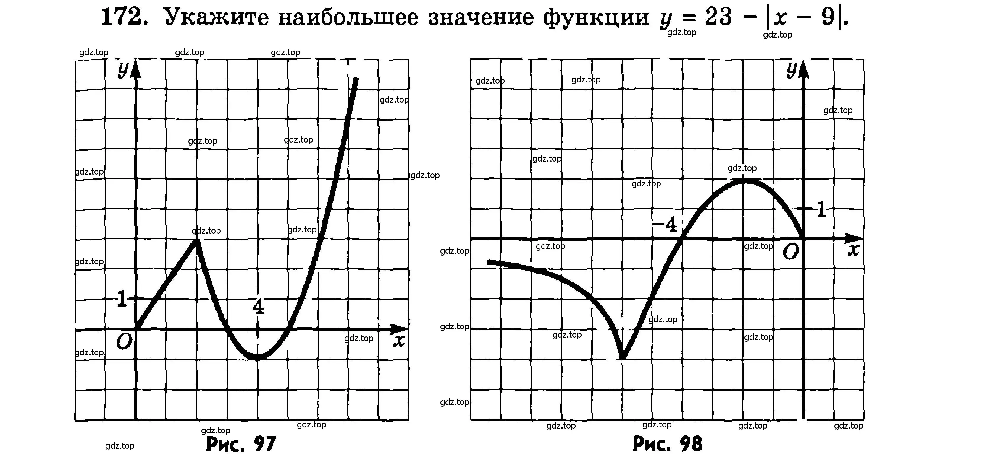 Условие номер 172 (страница 174) гдз по алгебре 9 класс Мордкович, Семенов, задачник 2 часть