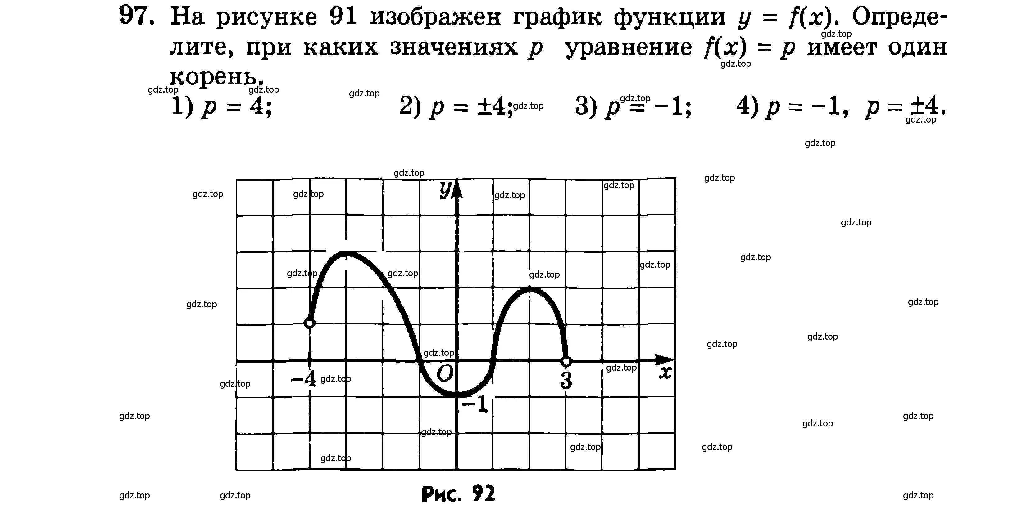 Условие номер 97 (страница 167) гдз по алгебре 9 класс Мордкович, Семенов, задачник 2 часть