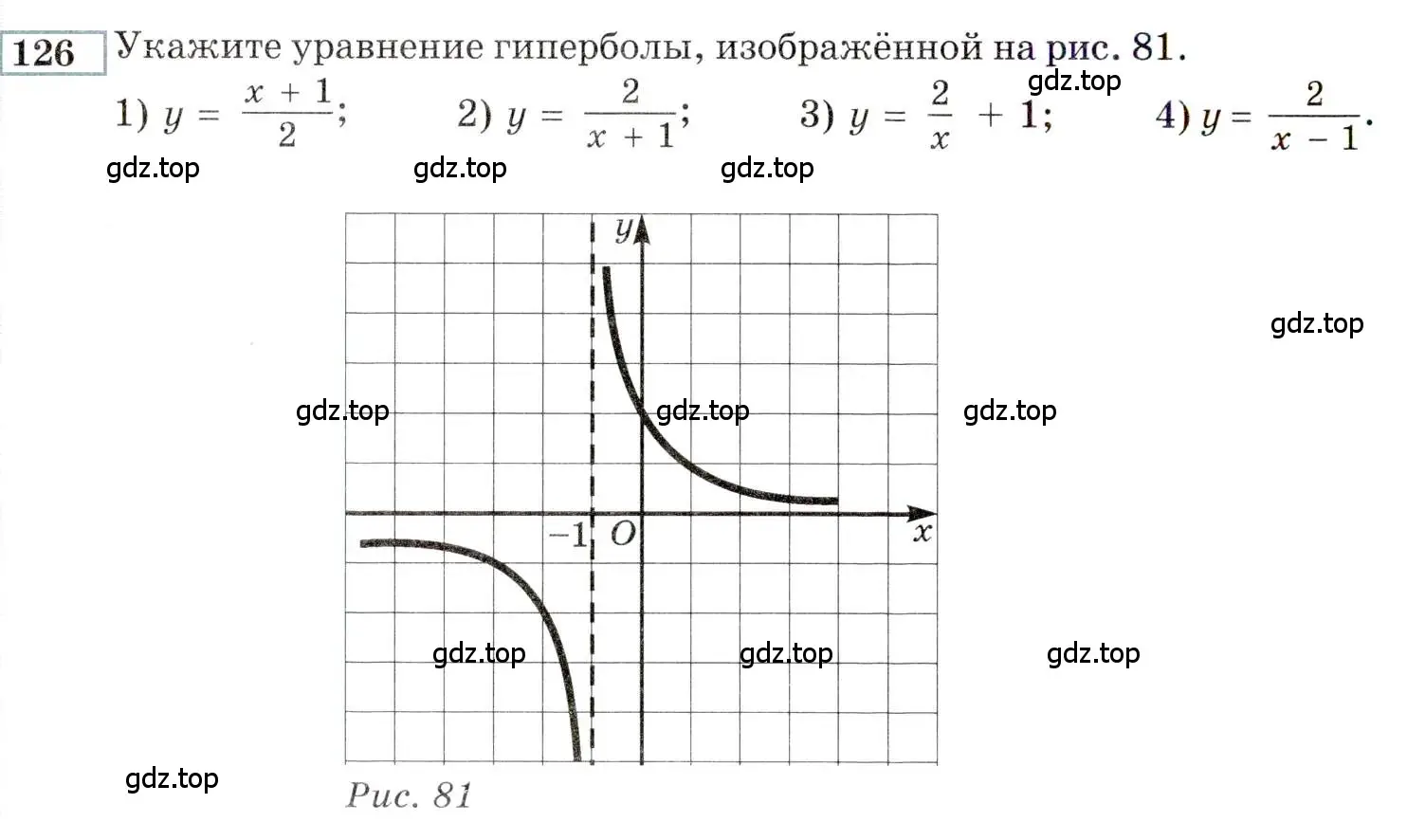 Условие номер 126 (страница 164) гдз по алгебре 9 класс Мордкович, Семенов, задачник 2 часть