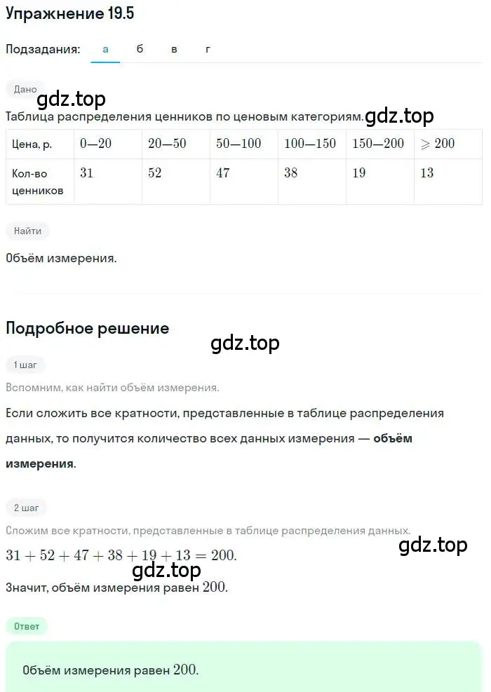 Решение номер 19.5 (страница 127) гдз по алгебре 9 класс Мордкович, Семенов, задачник 2 часть