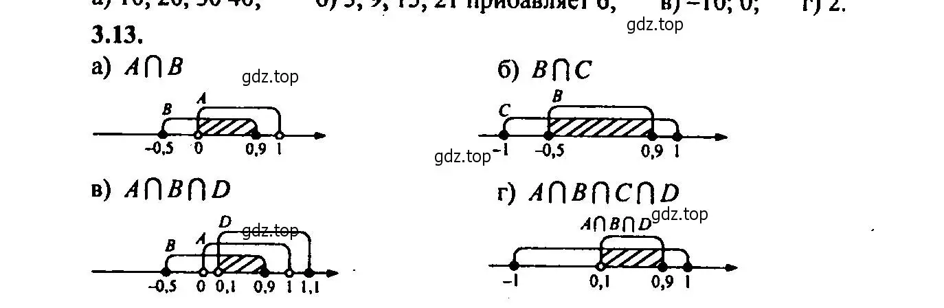 Решение 2. номер 3.13 (страница 14) гдз по алгебре 9 класс Мордкович, Семенов, задачник 2 часть