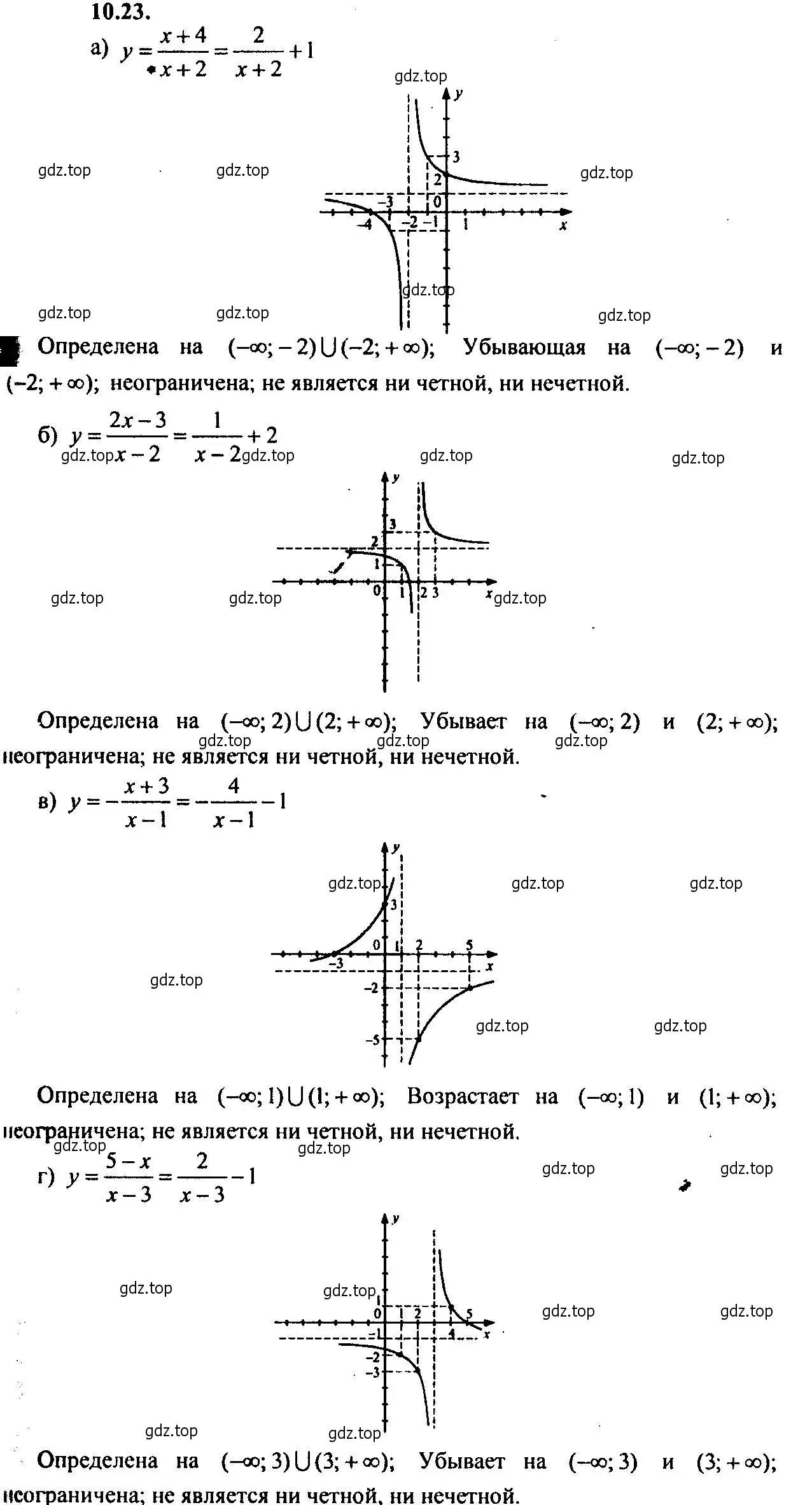 Решение 2. номер 10.23 (страница 68) гдз по алгебре 9 класс Мордкович, Семенов, задачник 2 часть