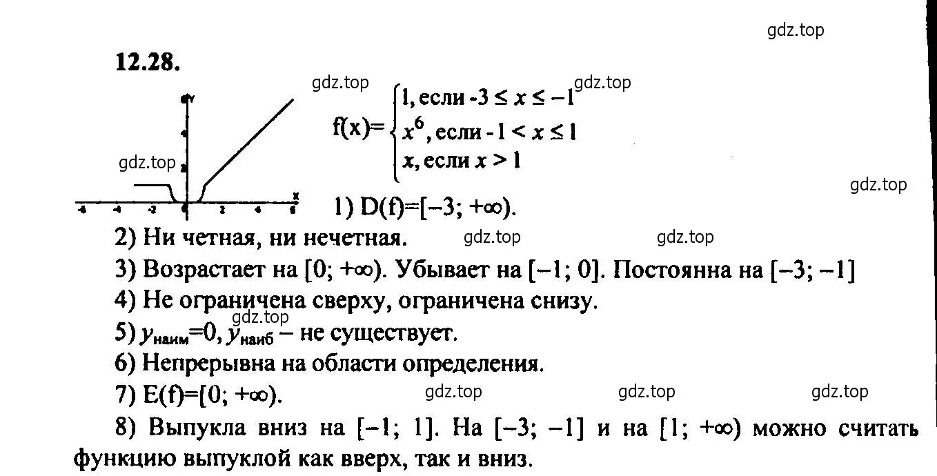 Решение 2. номер 12.28 (страница 79) гдз по алгебре 9 класс Мордкович, Семенов, задачник 2 часть