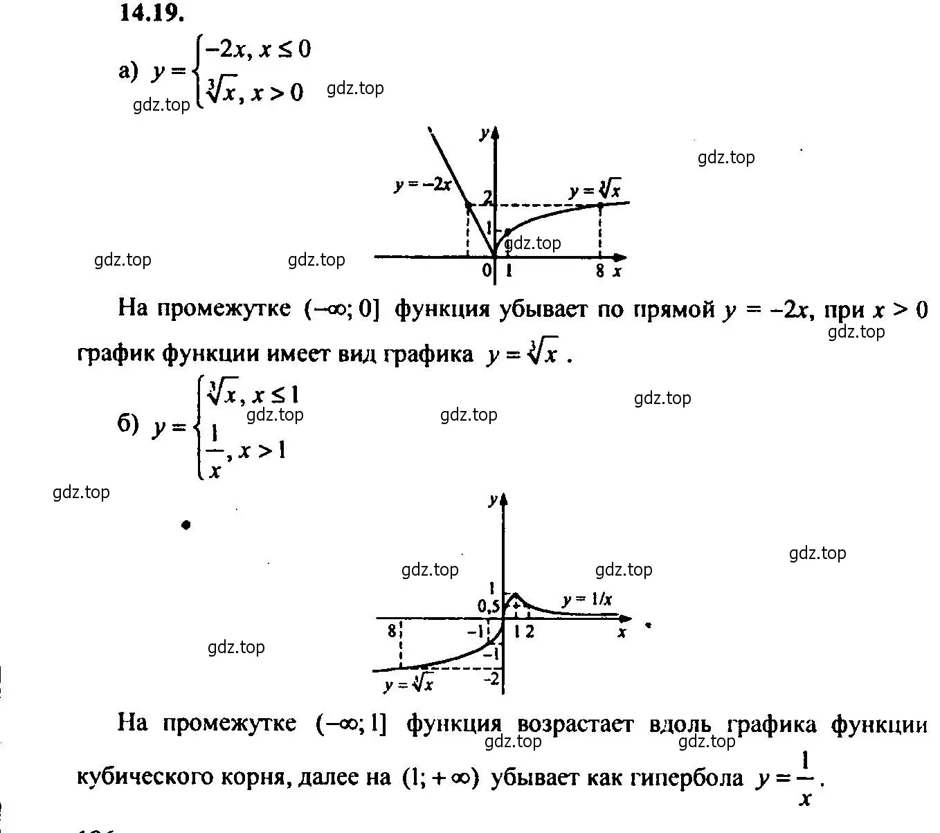 Решение 2. номер 14.19 (страница 86) гдз по алгебре 9 класс Мордкович, Семенов, задачник 2 часть