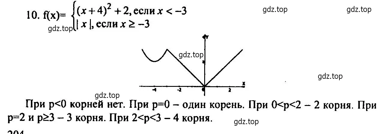 Решение 2. номер 10 (страница 90) гдз по алгебре 9 класс Мордкович, Семенов, задачник 2 часть