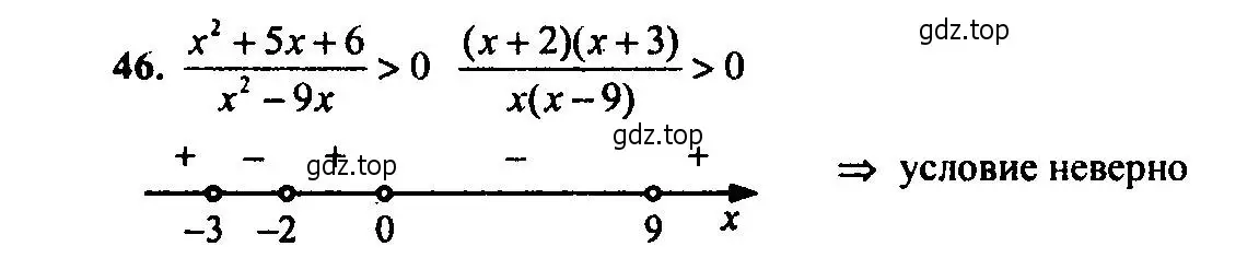 Решение 2. номер 46 (страница 187) гдз по алгебре 9 класс Мордкович, Семенов, задачник 2 часть