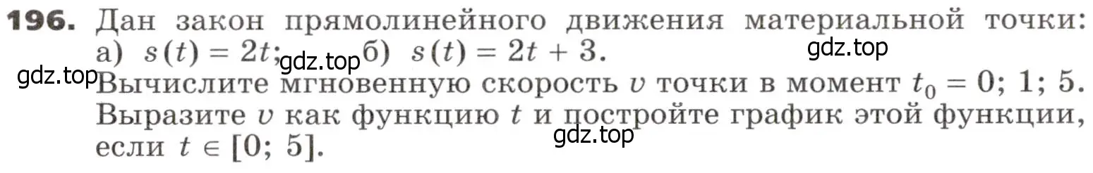 Условие номер 196 (страница 72) гдз по алгебре 9 класс Никольский, Потапов, учебник