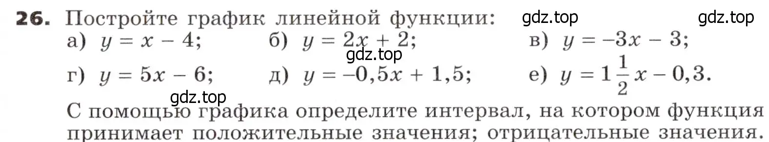 Условие номер 26 (страница 11) гдз по алгебре 9 класс Никольский, Потапов, учебник