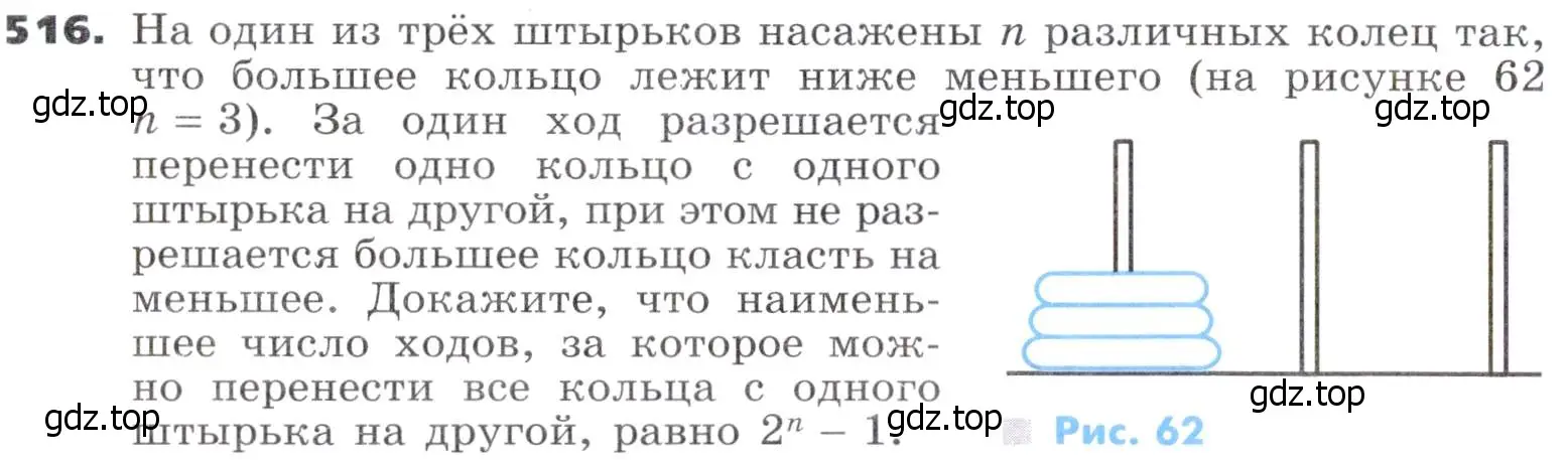 Условие номер 516 (страница 146) гдз по алгебре 9 класс Никольский, Потапов, учебник