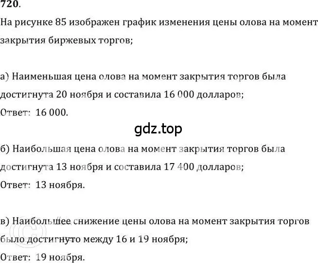 Решение 2. номер 720 (страница 216) гдз по алгебре 9 класс Никольский, Потапов, учебник