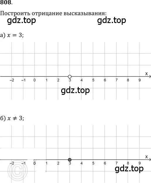 Решение 2. номер 808 (страница 253) гдз по алгебре 9 класс Никольский, Потапов, учебник