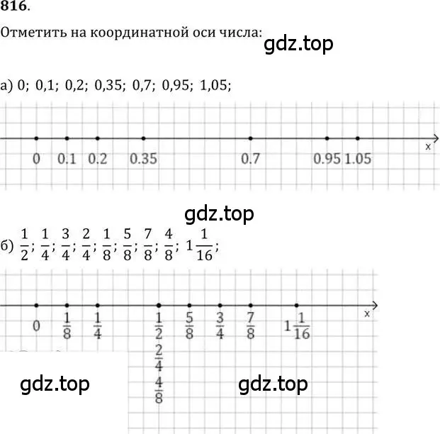 Решение 2. номер 816 (страница 257) гдз по алгебре 9 класс Никольский, Потапов, учебник