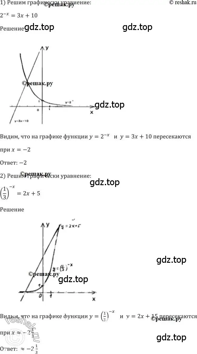 Решение 2. номер 254 (страница 88) гдз по алгебре 10-11 класс Алимов, Колягин, учебник