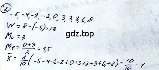 Решение 2. номер 2 (страница 384) гдз по алгебре 10-11 класс Алимов, Колягин, учебник