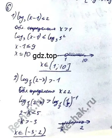 Решение 2. номер 6 (страница 114) гдз по алгебре 10-11 класс Алимов, Колягин, учебник