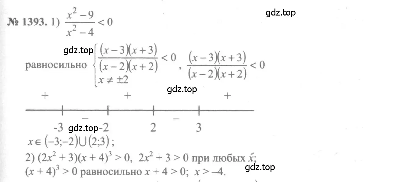 Решение 3. номер 1393 (страница 412) гдз по алгебре 10-11 класс Алимов, Колягин, учебник
