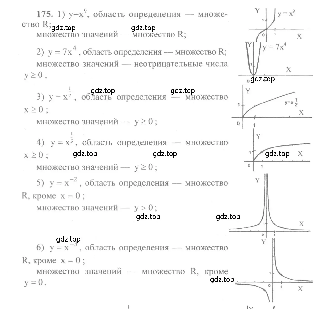 Решение 3. номер 175 (страница 69) гдз по алгебре 10-11 класс Алимов, Колягин, учебник