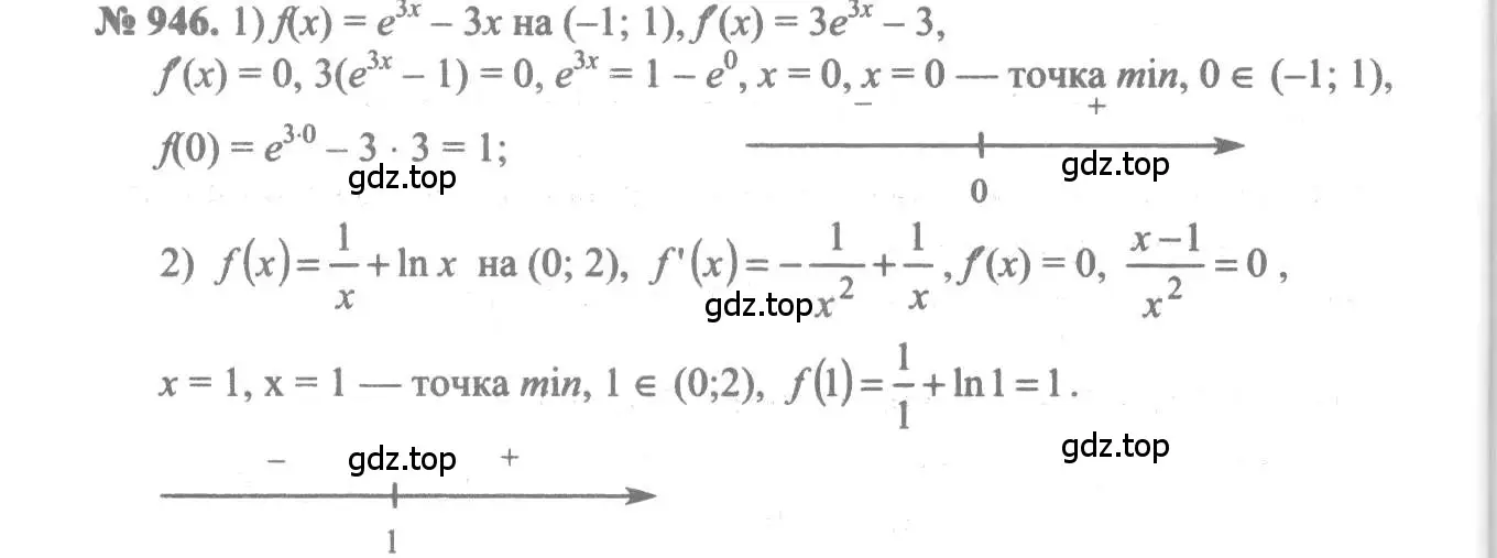 Решение 3. номер 946 (страница 282) гдз по алгебре 10-11 класс Алимов, Колягин, учебник